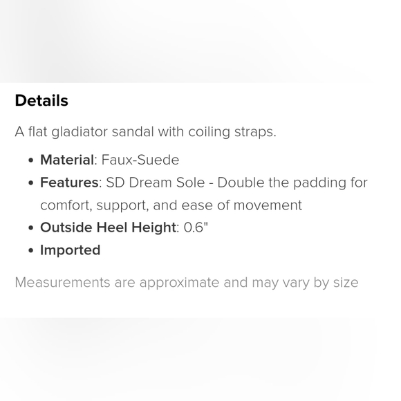 Flat gladiator Sandal with coiling staps - Picture 4 of 4